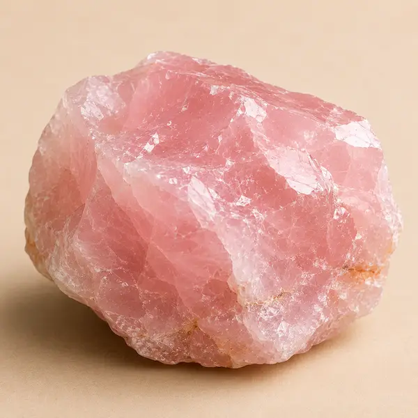 Pierre Quartz rose pour fabrication bijoux